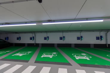 Electric charging in car parks